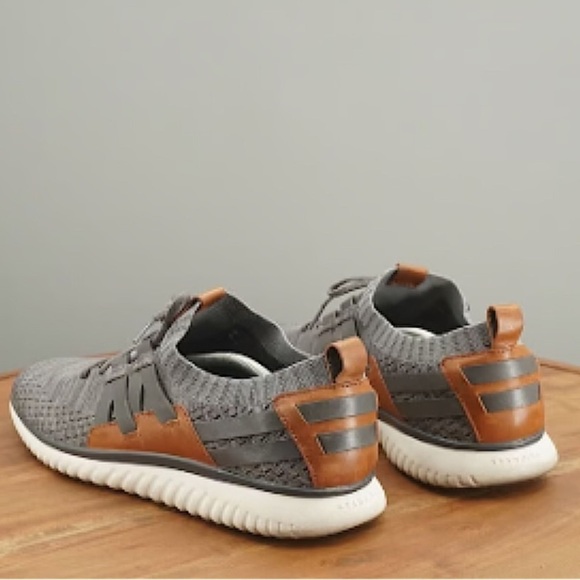 COLE HAAN Grand Motion Woven Stitchlite Sneaker Magnet/ironstone Grey men’s 10 - Picture 6 of 9